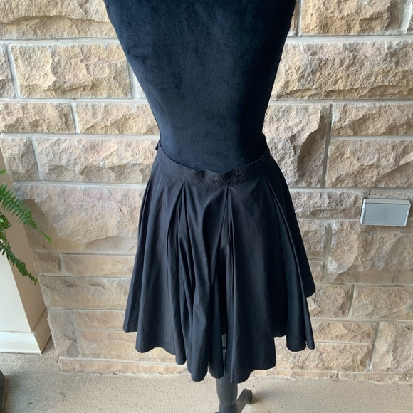AMERICAN APPAREL Midi Flare Black High Waist Fully Lined Skirt Women’s SZ XS 24” - Picture 16 of 16
